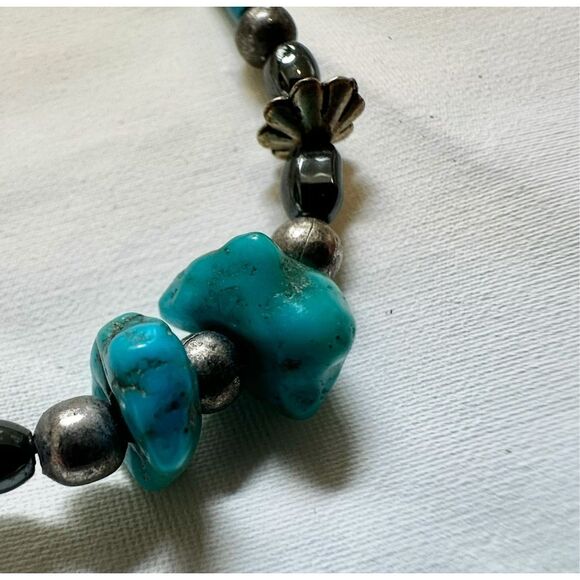 Turquoise beaded bracelet - Picture 4 of 8